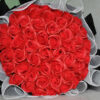 Hoa hồng sáp thơm 50 bông màu đỏ Hoa hồng sáp thơm 50 bông màu đỏ