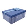 Hộp quà chữ nhật xanh lam caron - 25X35X15CM 1