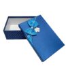 Hộp quà chữ nhật xanh chấm bi - 26x18x9cm 4
