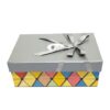 Hộp quà chữ nhật xám sọc - 19x12x7.5cm 3
