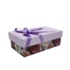 Hộp quà chữ nhật màu tím hoa - 4x8x5cm 2
