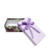 Hộp quà chữ nhật màu tím hoa - 4x8x5cm 4