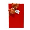 Hộp quà chữ nhật đỏ hoa ngọc trai - 23x14x8cm 4